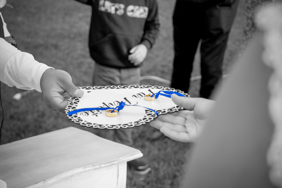 entrada alianças segurança porta aliança casamento sitio   Três Corações - MG 
