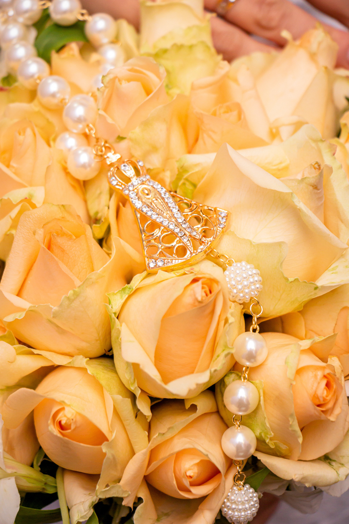 buque  noiva terço nossa senhora  casamento  São Gonçalo do Sapucaí - MG