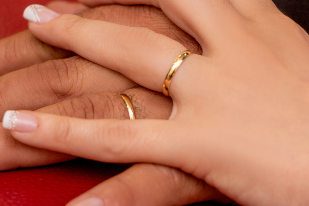 alianças noivo noiva casamento igreja paroquia São Gonçalo do Sapucaí - MG