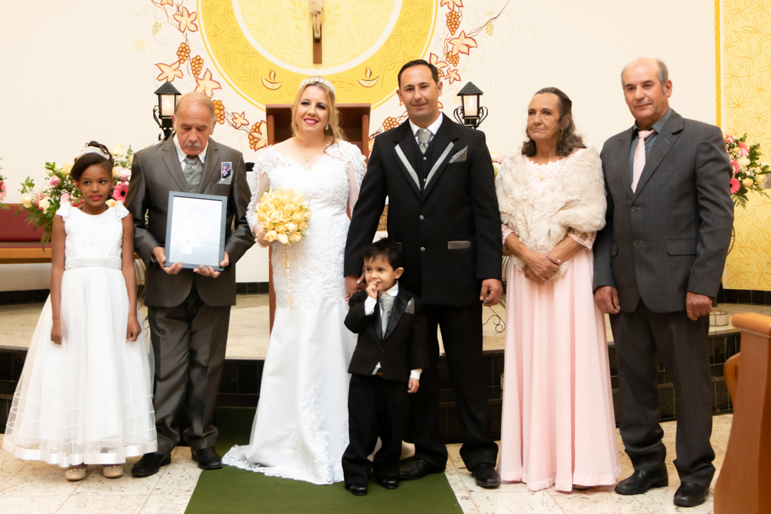 família  noiva noivo casamento São Gonçalo do Sapucaí - MG