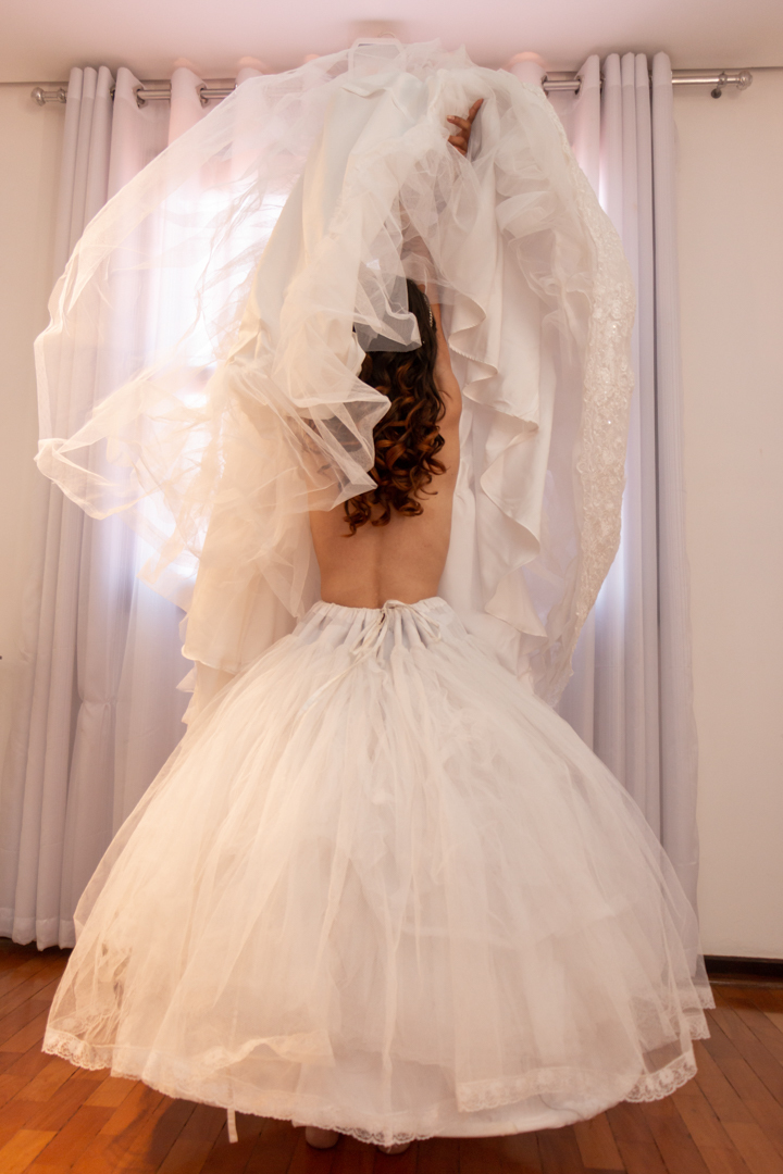 Noiva, making of maquiagem  vestido casamento  Três Corações - MG