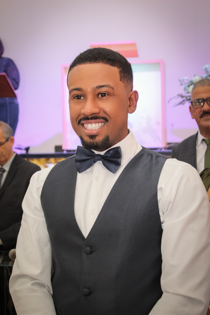 Reação do noivo ao ver a noiva no casamento  São Gonçalo do Sapucaí - MG  