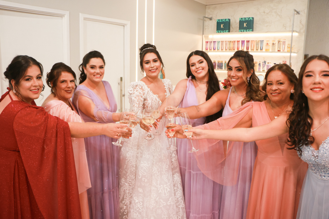  making of noiva  e madrinhas   São Gonçalo do Sapucaí - MG