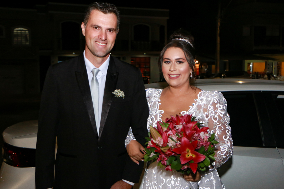 Entrada Noiva com o pai Casamento São Gonçalo do Sapucaí - MG