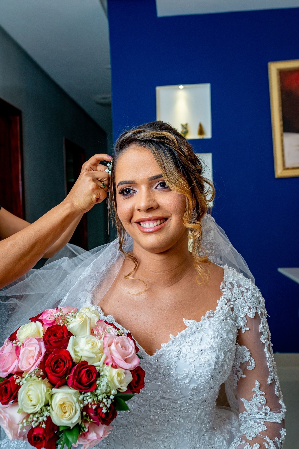 casamento ao ar livre noturno