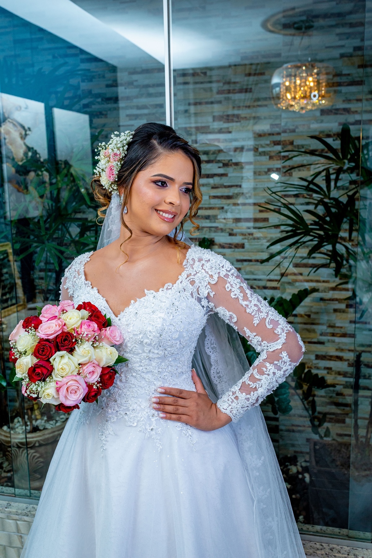 casamento ao ar livre noturno