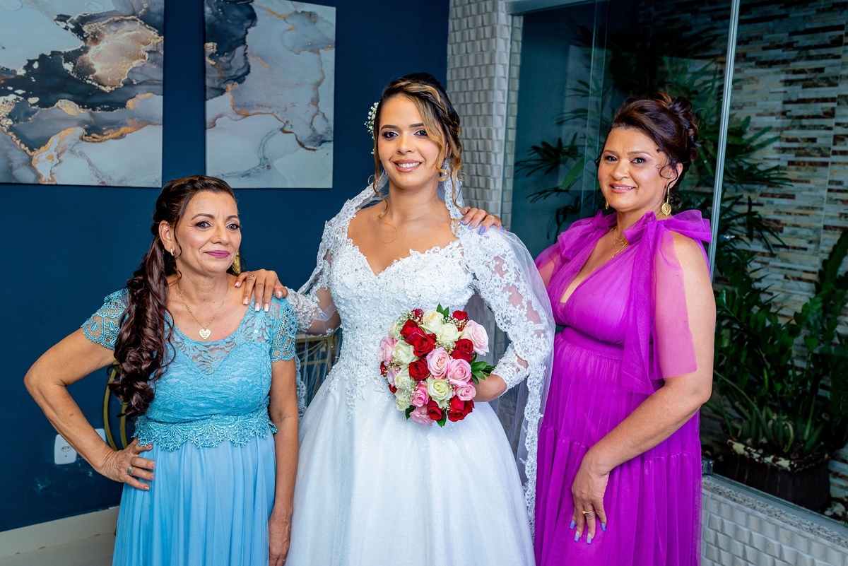 casamento ao ar livre noturno