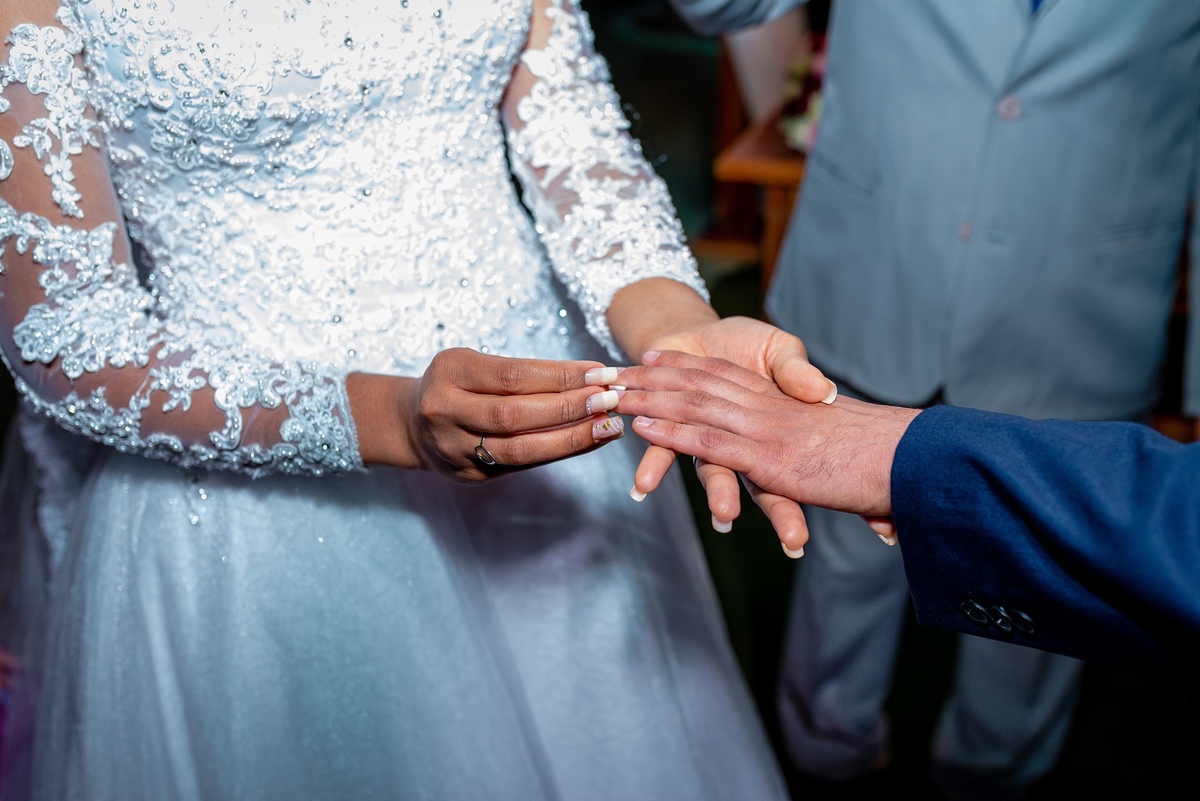 casamento ao ar livre noturno