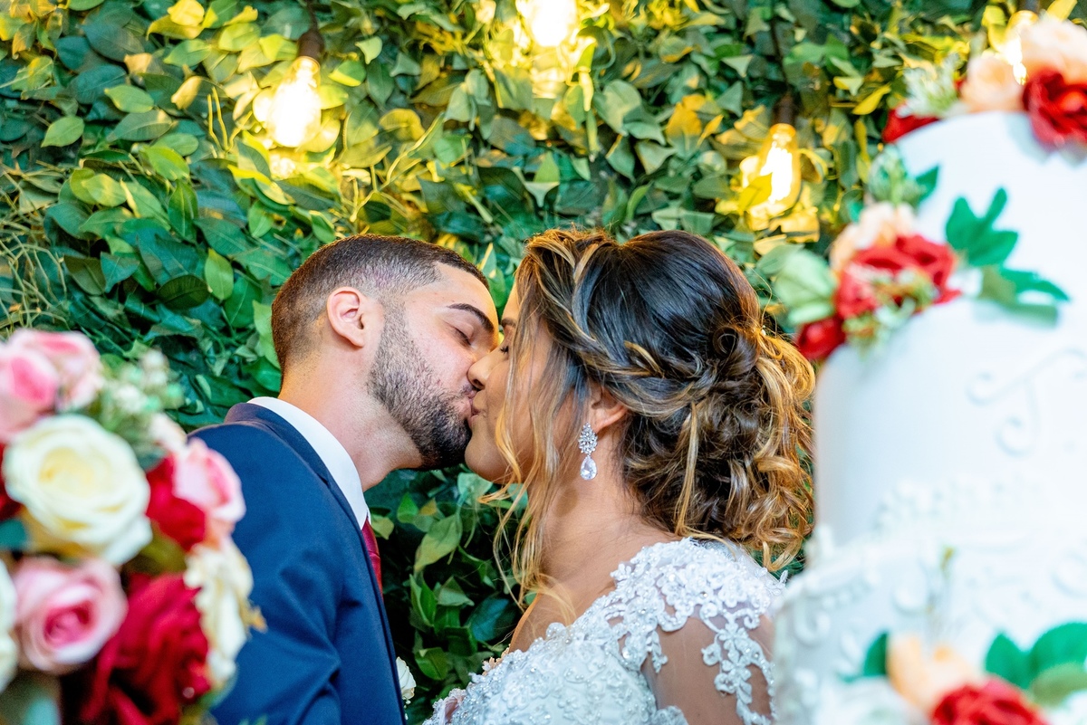casamento ao ar livre noturno
