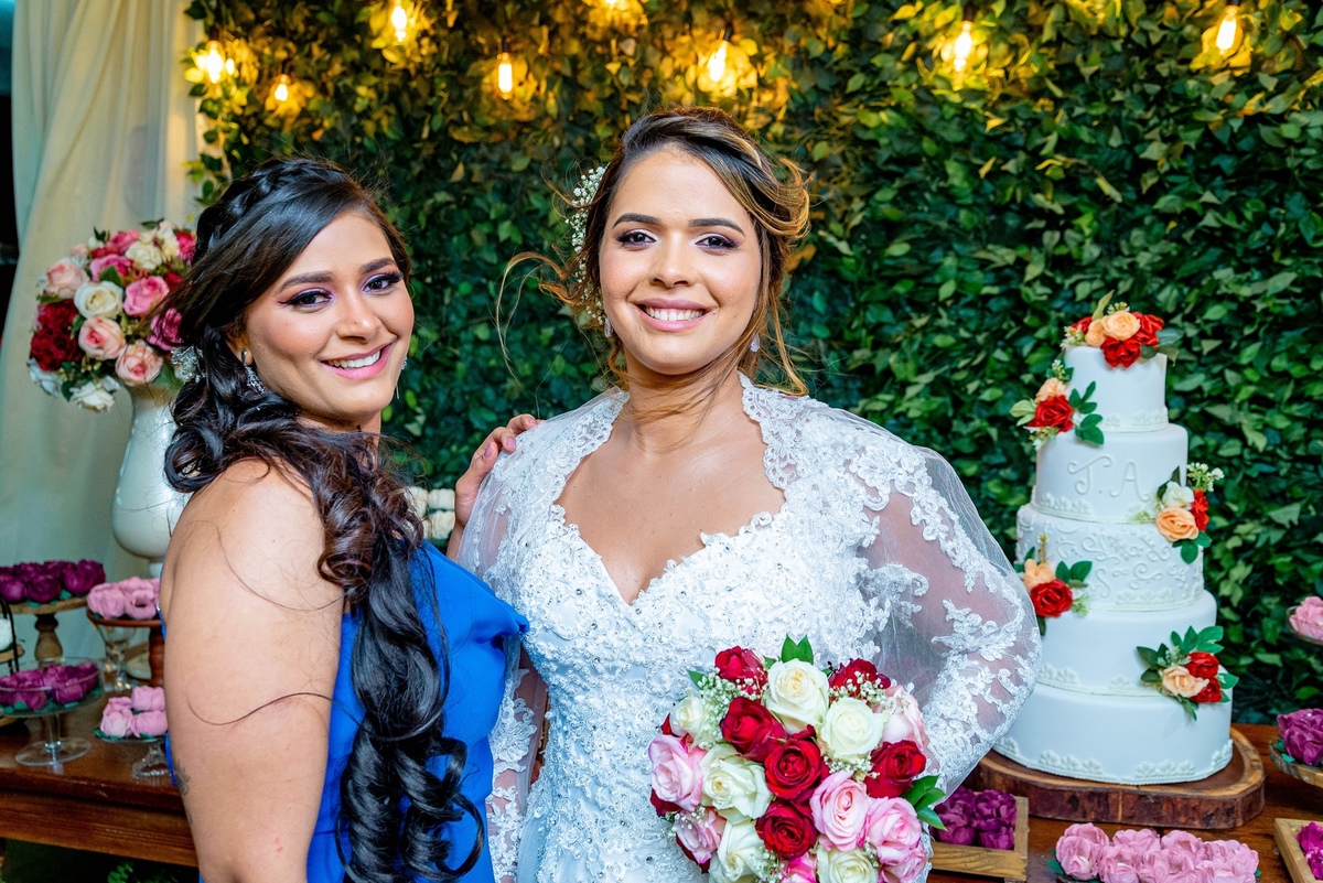 casamento ao ar livre noturno