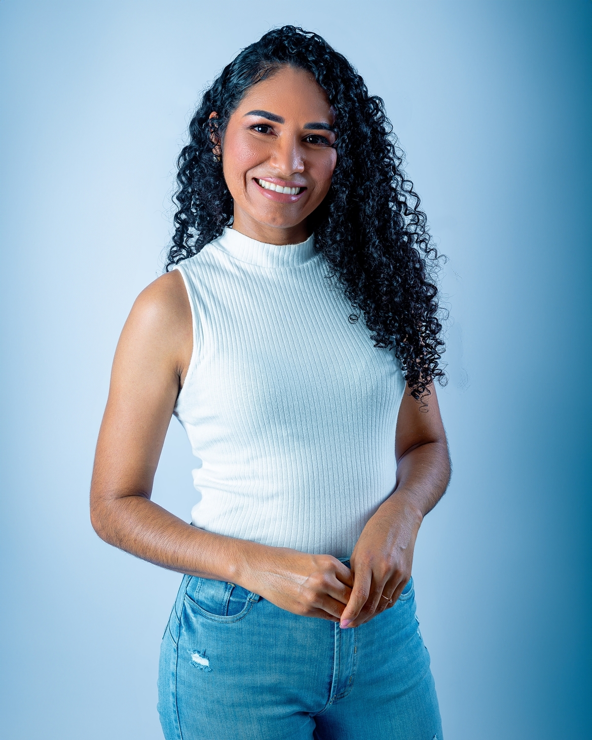 Ensaio feminino em estúdio 