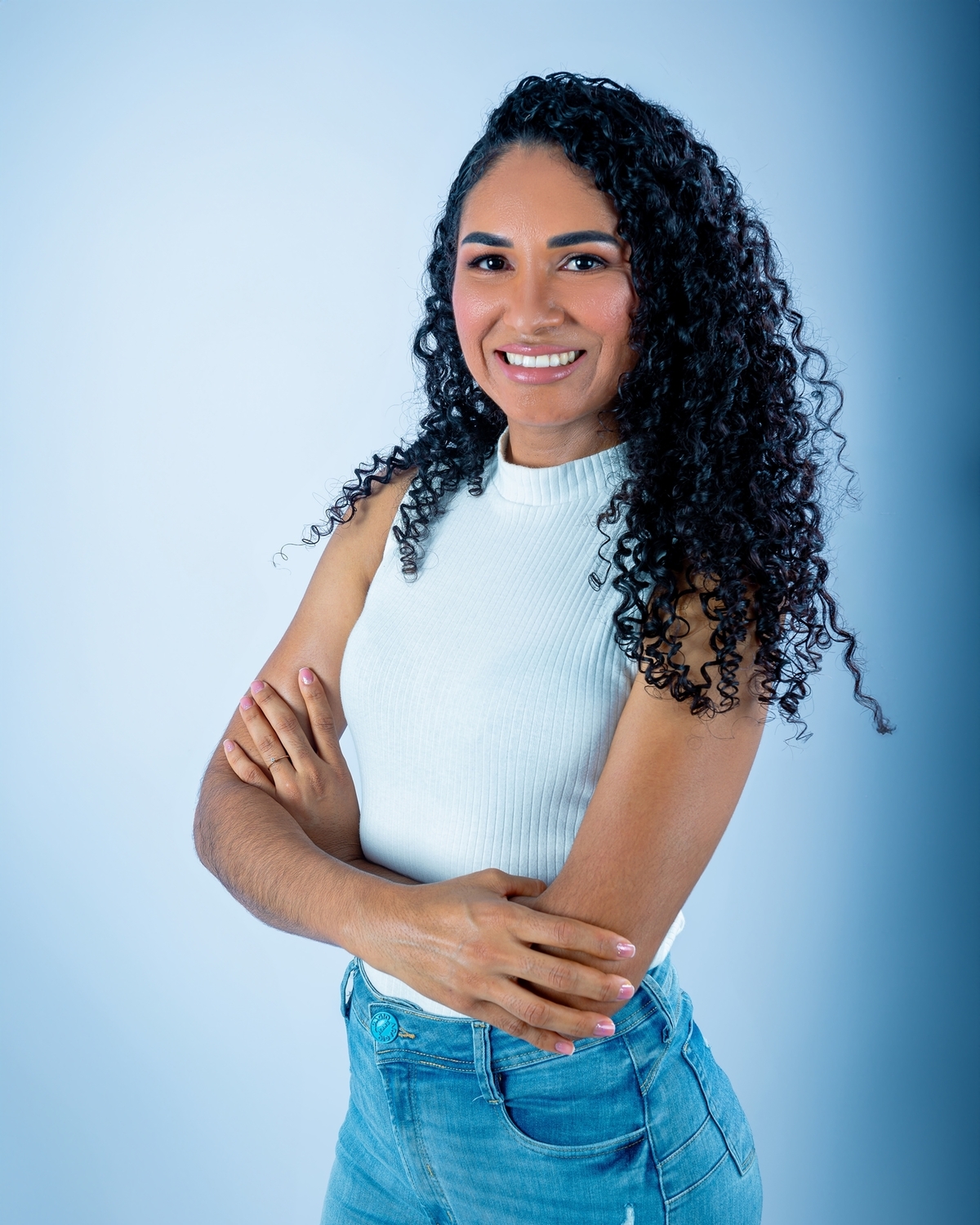 Ensaio feminino em estúdio 