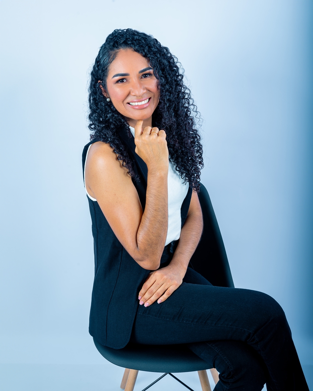 Ensaio feminino em estúdio 