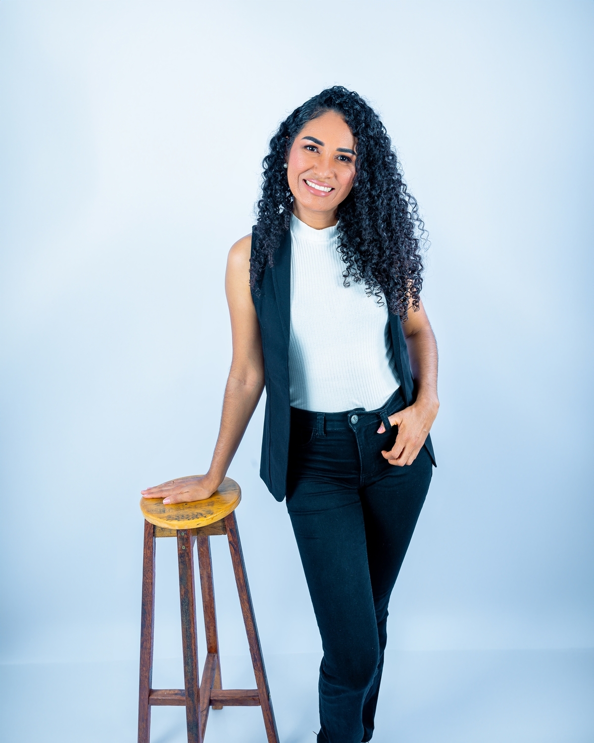 Ensaio feminino em estúdio 