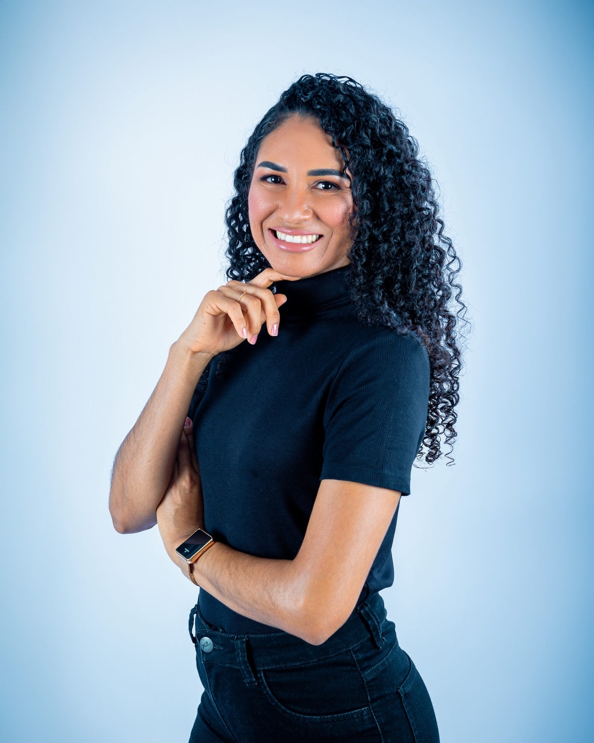 Ensaio feminino em estúdio 