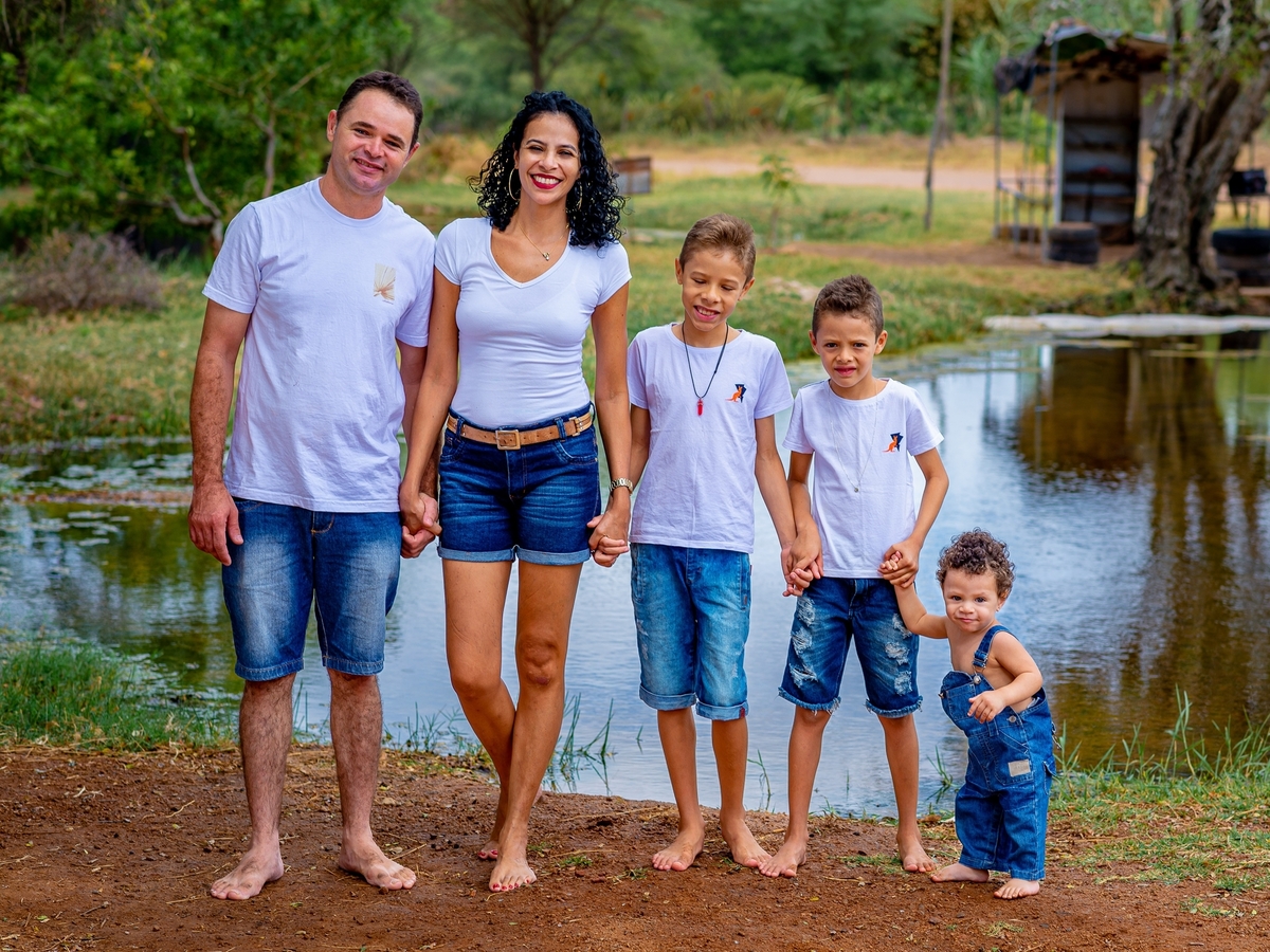 ensaio fotográfico em familia