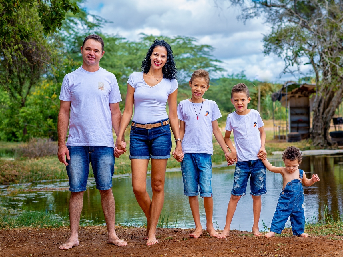 ensaio fotográfico em familia