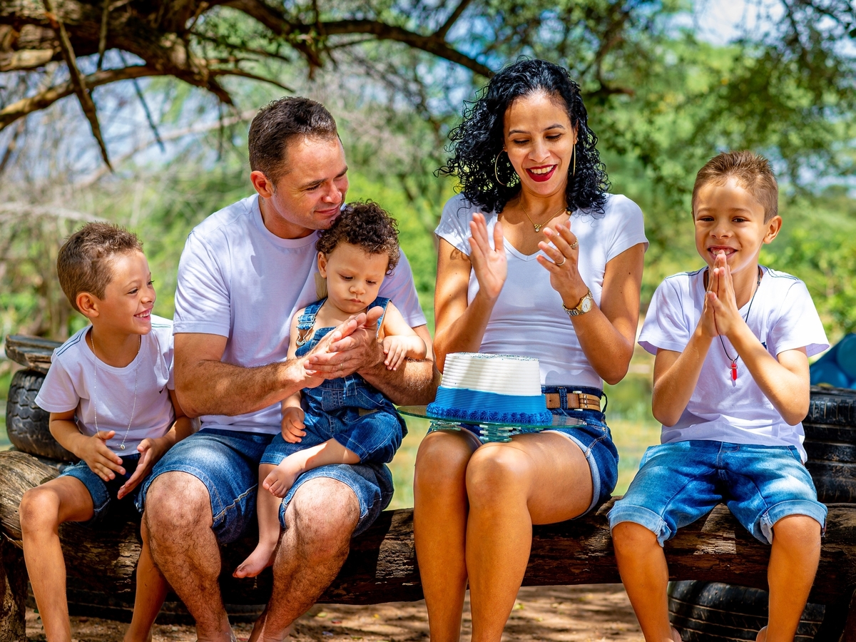 ensaio fotográfico em familia