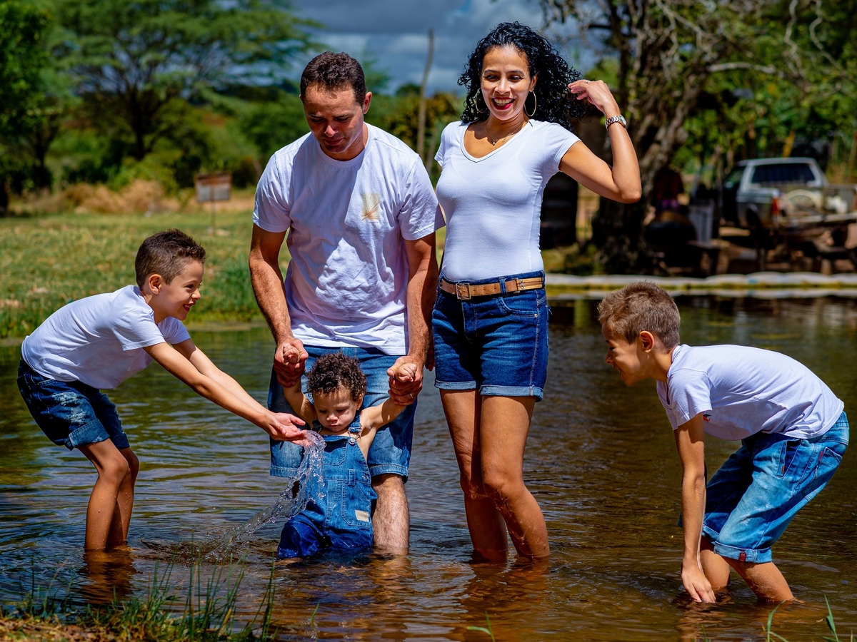 ensaio fotográfico em familia