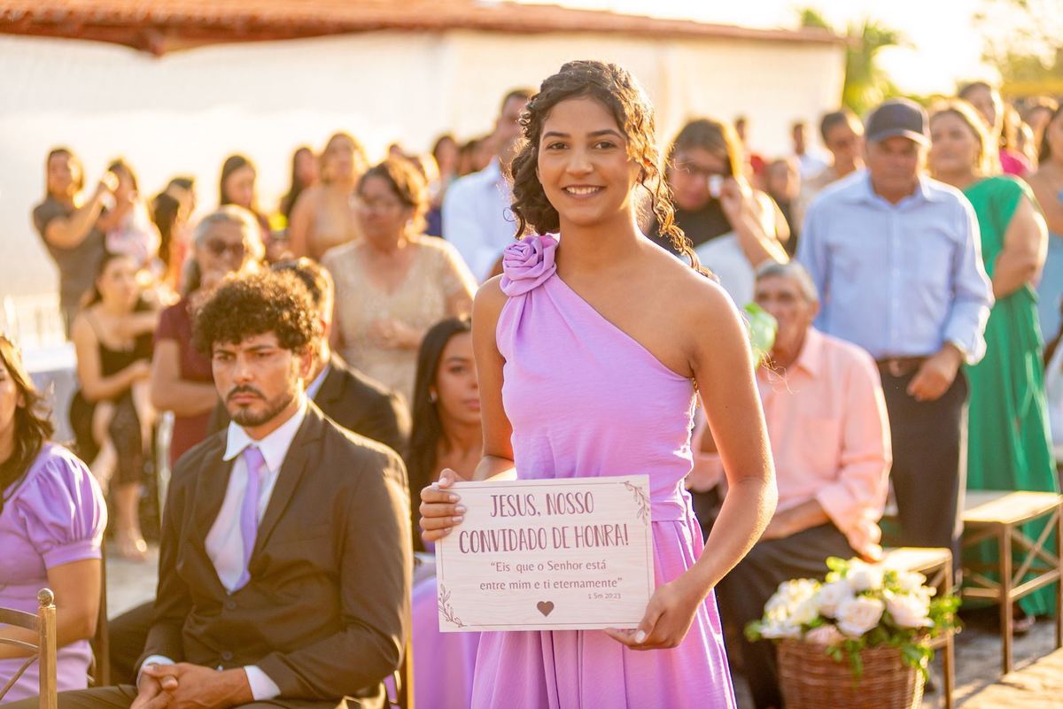casamento no por do sol