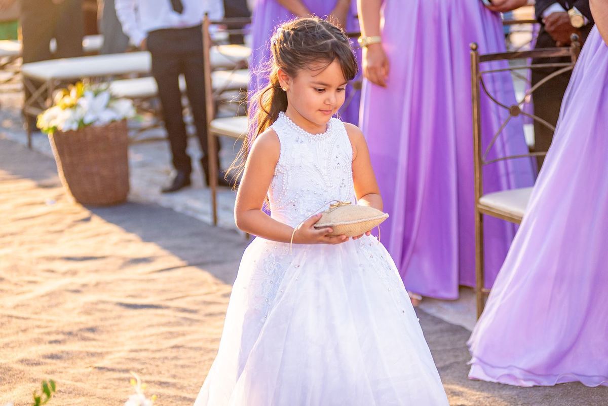 casamento no por do sol