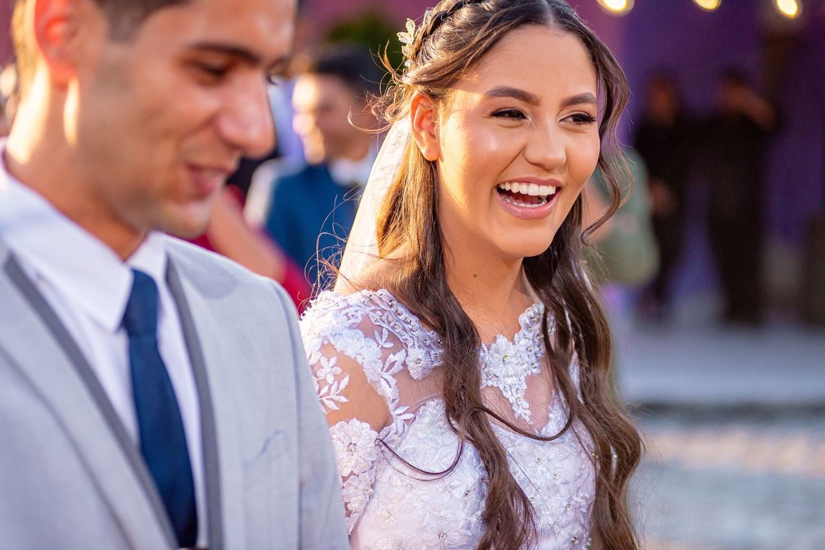 casamento no por do sol