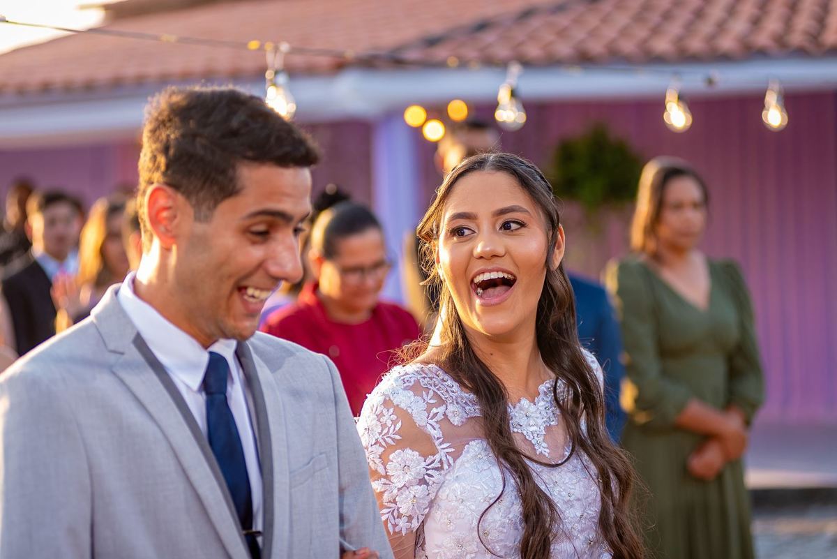 casamento no por do sol