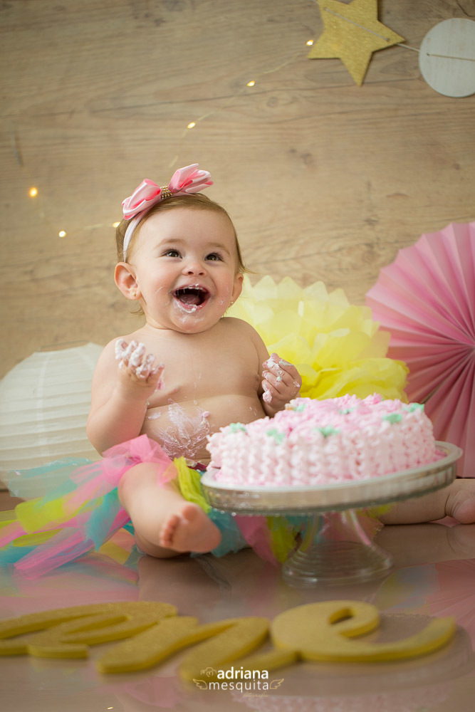 foto estúdio smash the cake