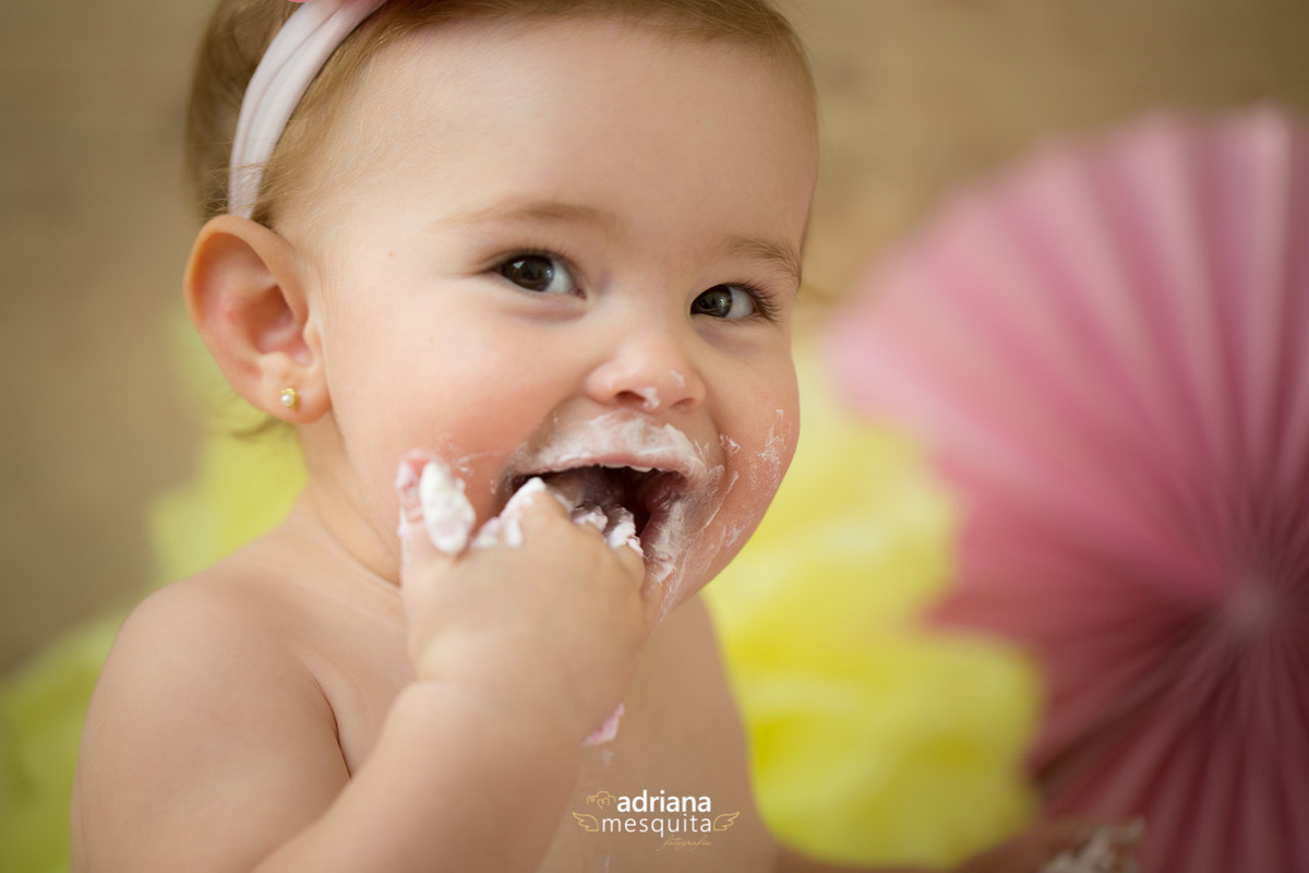 foto estúdio smash the cake