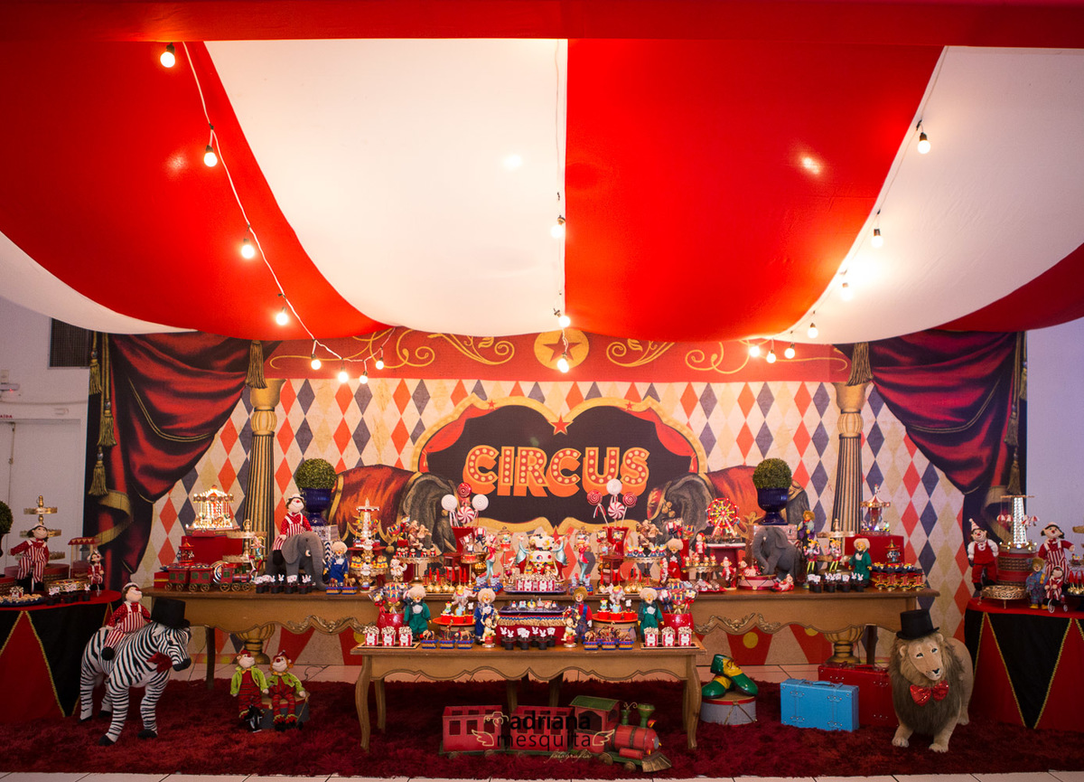 aniversário circo bala e balão uberlandia