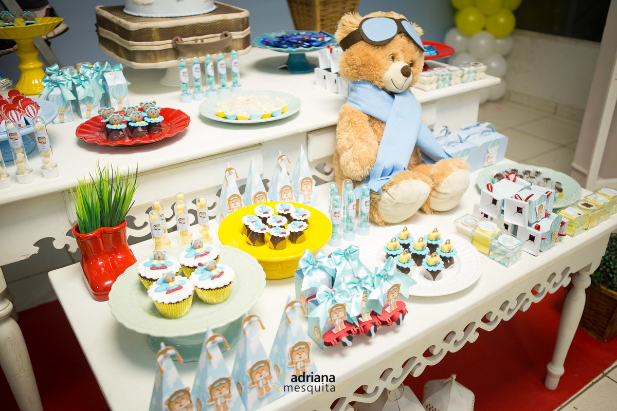 aniversário gêmeos aviador bluemoon petit filo uberlandia