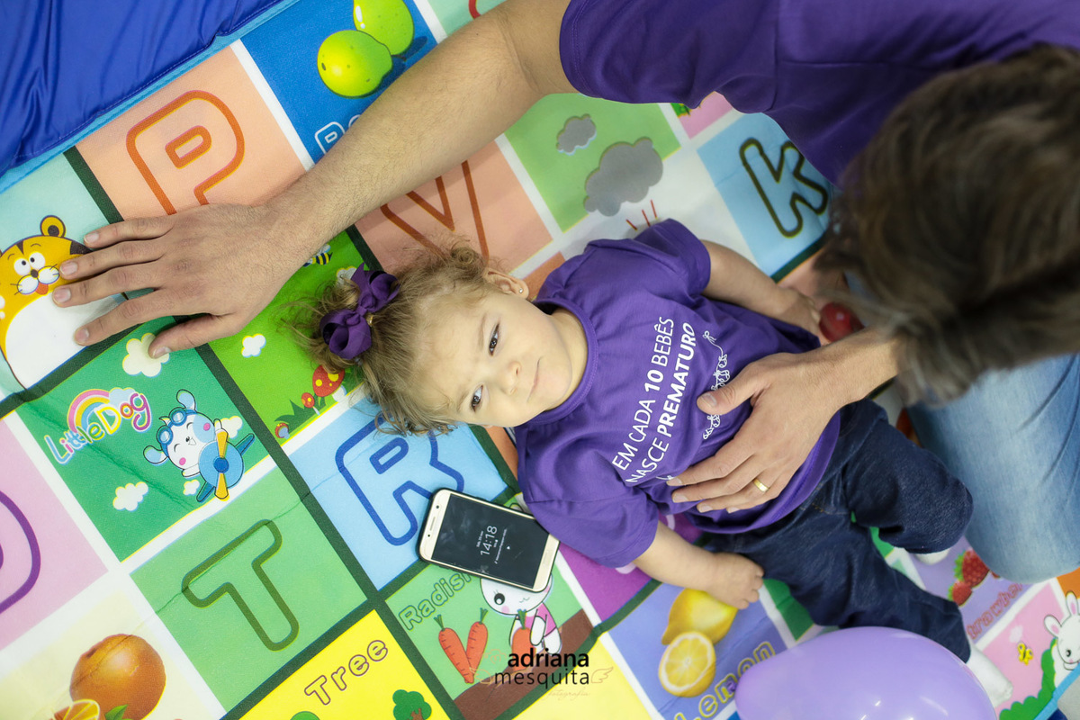 Encontro de Prematuridade 2017, registro pela fotografa Adriana Mesquita no Hospital Santa Genoveva em Uberlândia