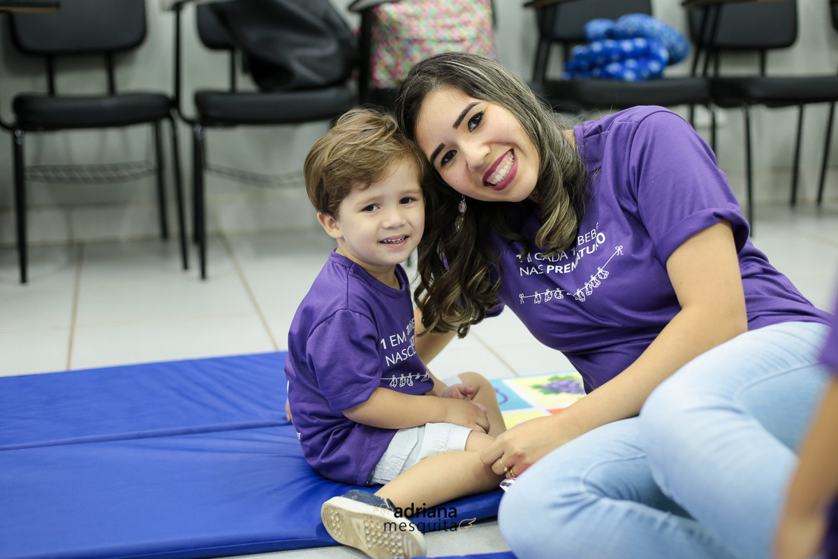 Encontro de Prematuridade 2017, registro pela fotografa Adriana Mesquita no Hospital Santa Genoveva em Uberlândia