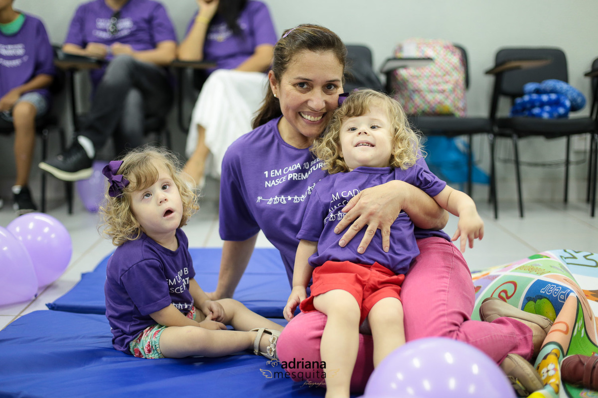 Encontro de Prematuridade 2017, registro pela fotografa Adriana Mesquita no Hospital Santa Genoveva em Uberlândia