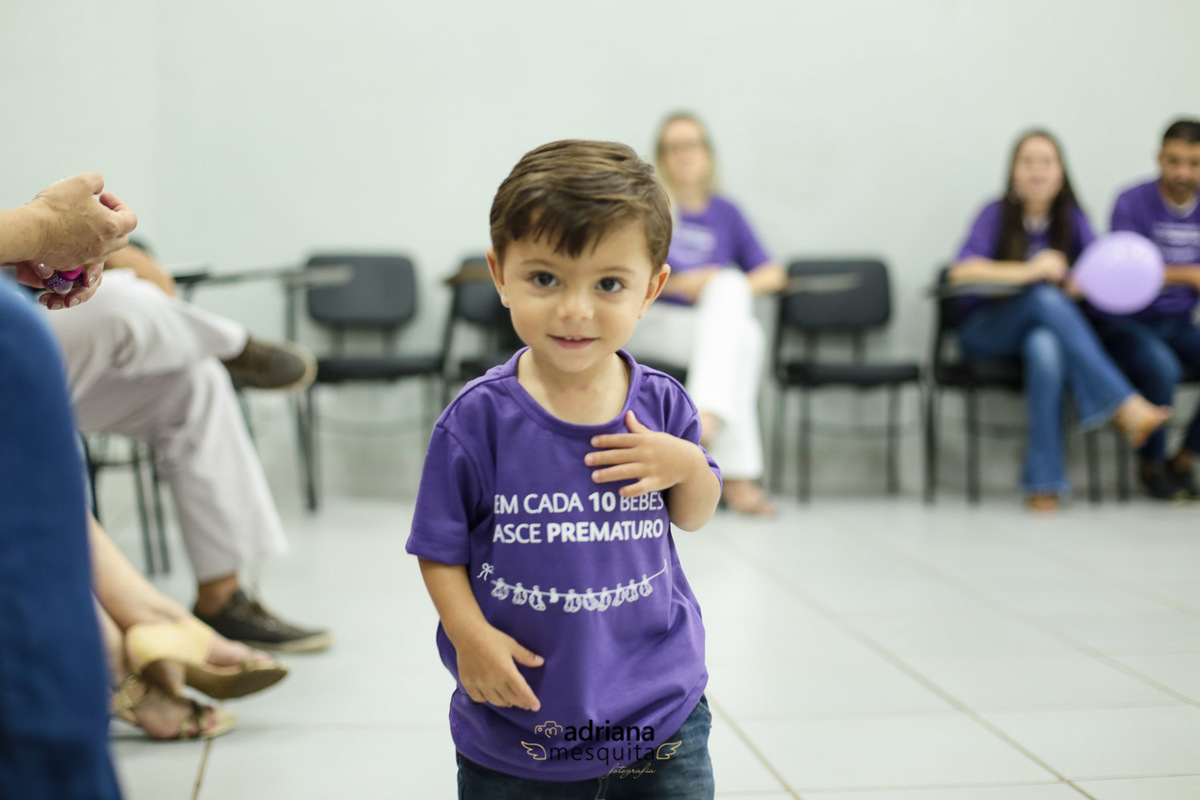 Encontro de Prematuridade 2017, registro pela fotografa Adriana Mesquita no Hospital Santa Genoveva em Uberlândia