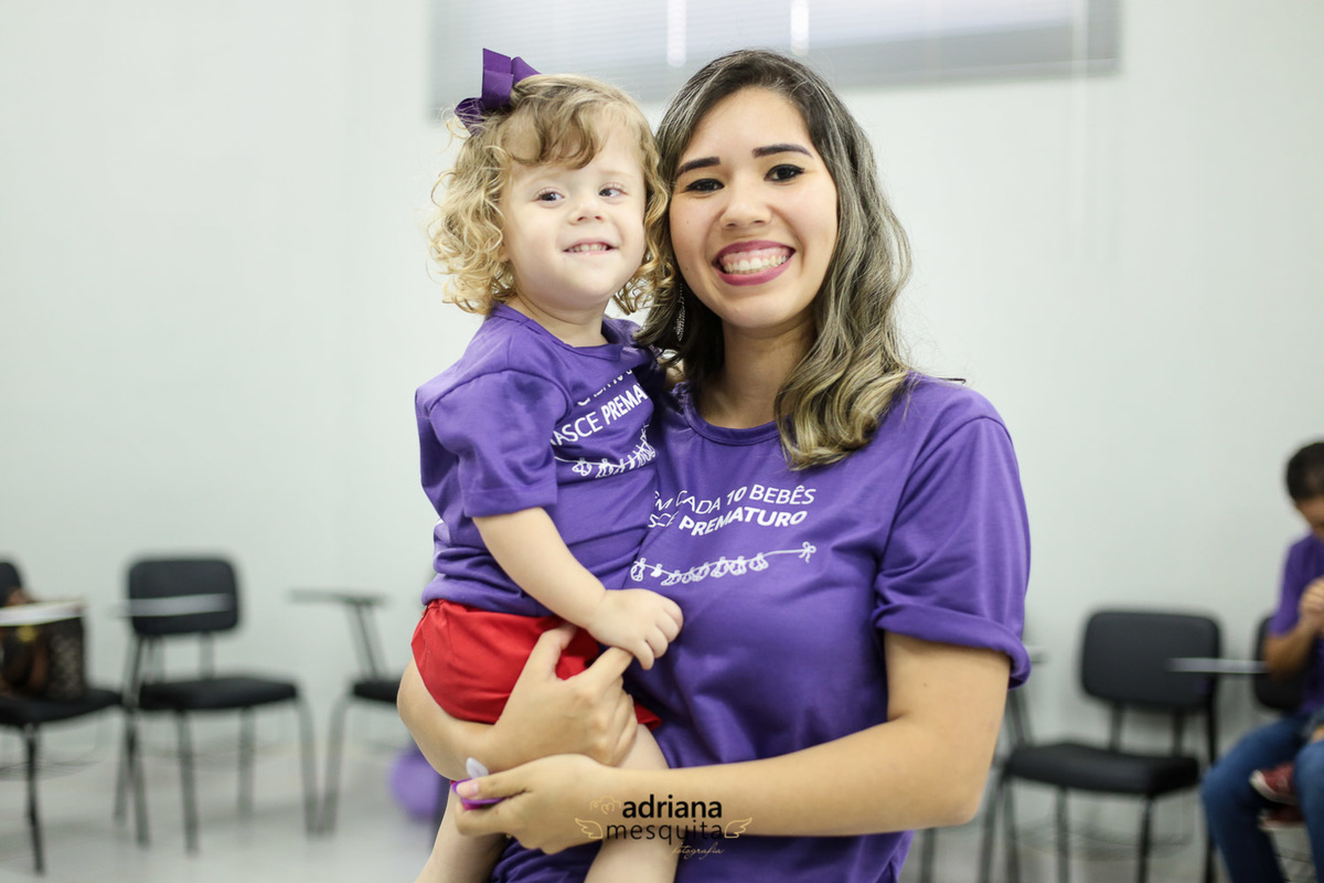 Encontro de Prematuridade 2017, registro pela fotografa Adriana Mesquita no Hospital Santa Genoveva em Uberlândia