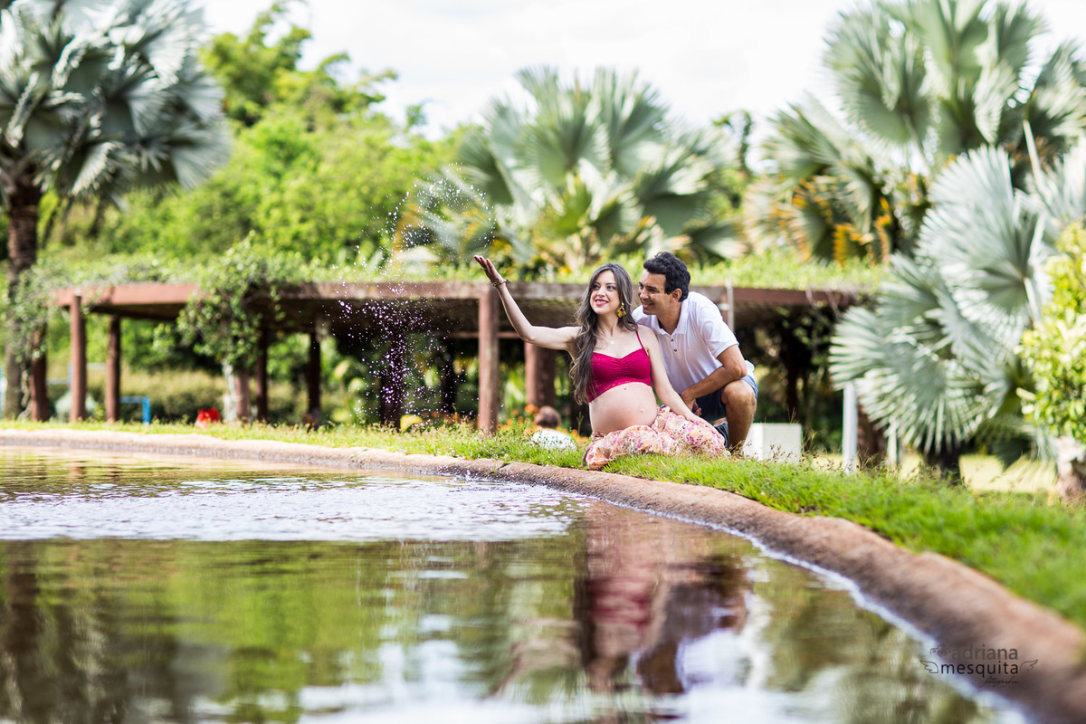 Ensaio Gestante da Luana e Gabriel no Praia Clube, registro pela fotografa de Familia Adriana Mesquita 