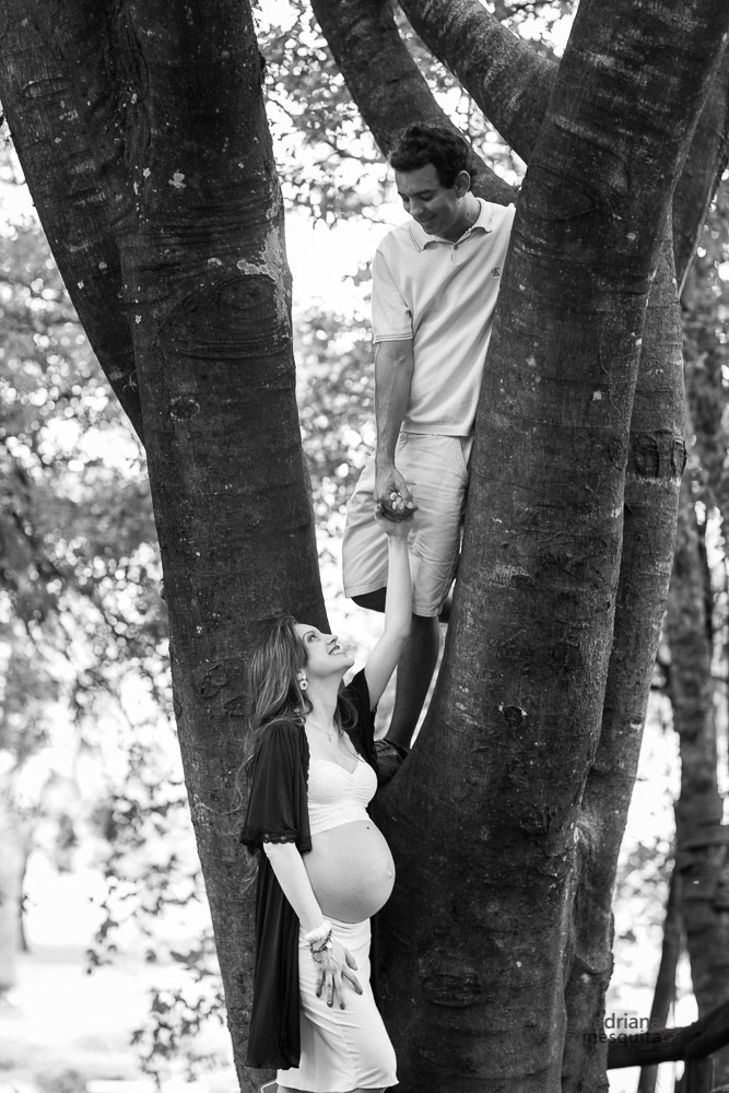 Ensaio Gestante da Luana e Gabriel no Praia Clube, registro pela fotografa de Familia Adriana Mesquita 