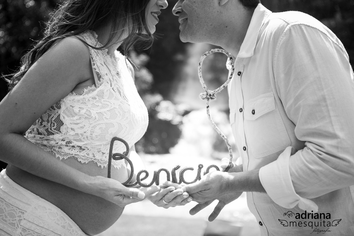 Ensaio de Gestante Externo com o casal Bruna e Bruno, na grande espera do Benício, registro pela fotografa Adriana Mesquita