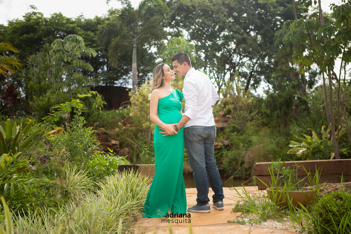 Ensaio de Gestante da Debora e Jimi, registrado pela fotografa Adriana Mesquita