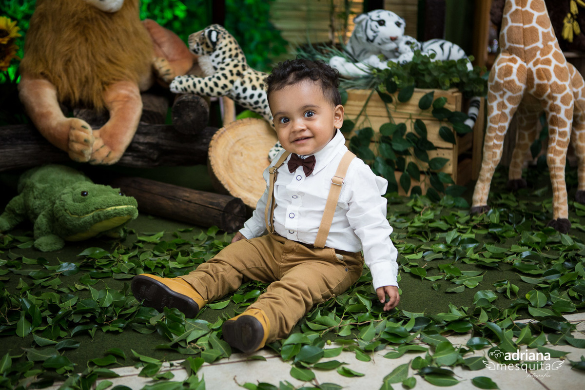 Aniversário do João Lucas ao estilo Safari by a fotografo Adriana Mesquita
