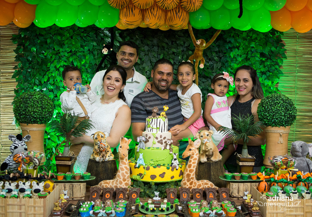Aniversário do João Lucas ao estilo Safari by a fotografo Adriana Mesquita
