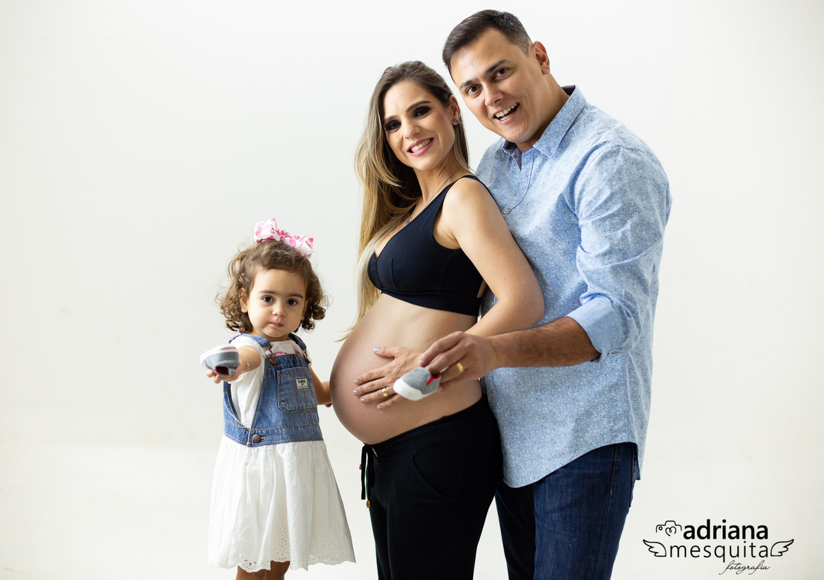 Ensaio de Gestante pela fotografa Adriana Mesquita