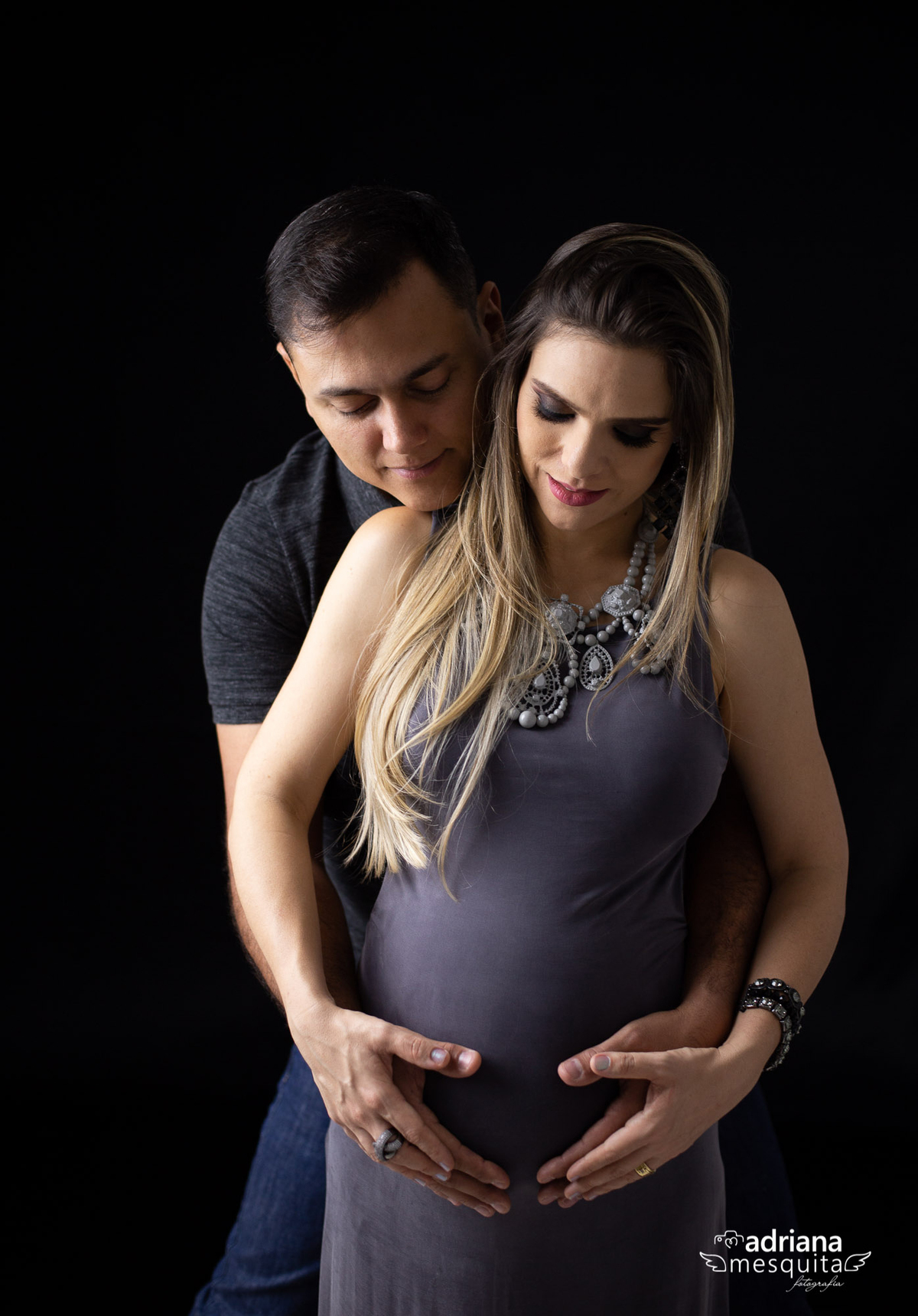 Ensaio de Gestante pela fotografa Adriana Mesquita