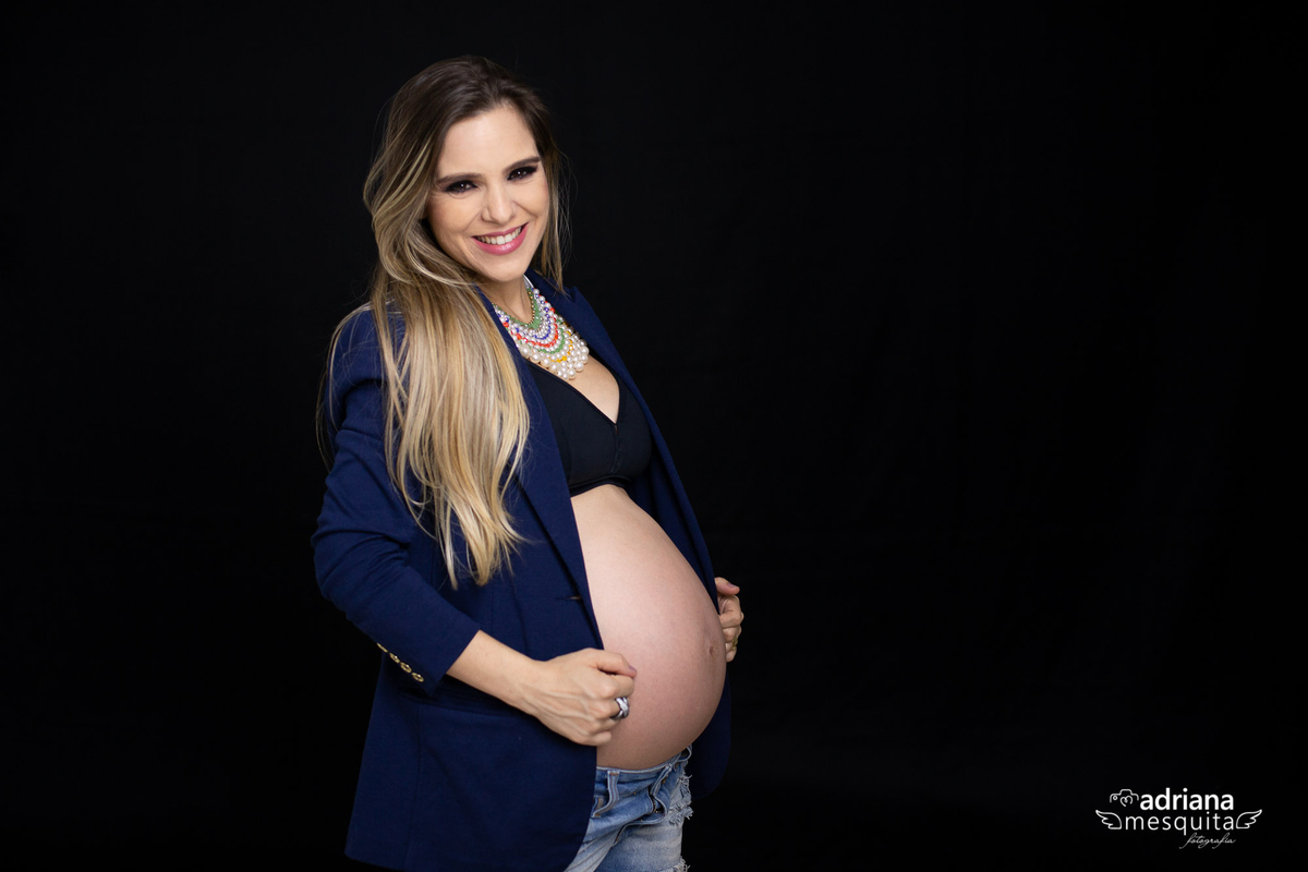 Ensaio de Gestante pela fotografa Adriana Mesquita