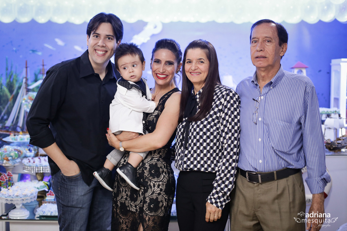 Festa com tema fundo do Mar, do Tomás, registro da fotografa Adriana Mesquita