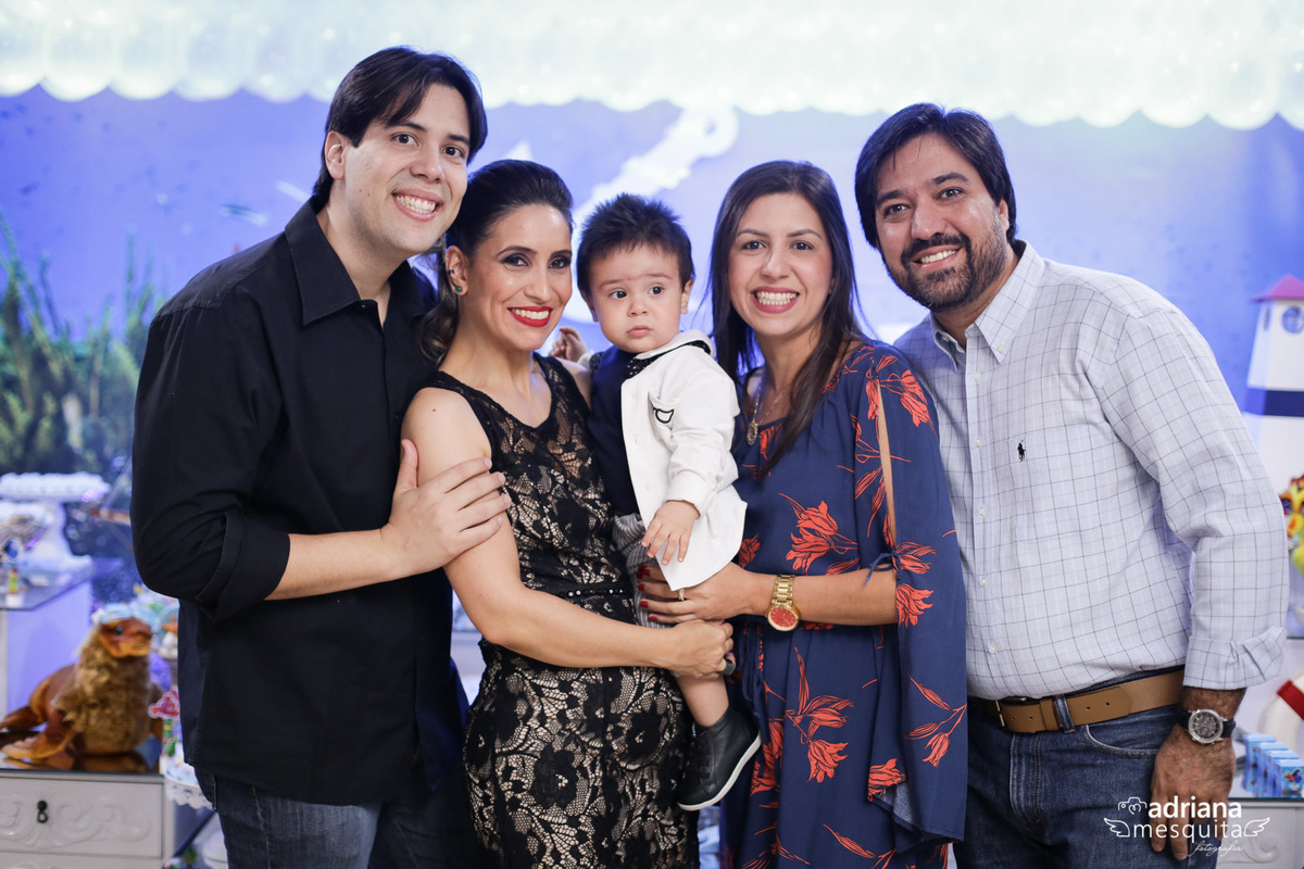 Festa com tema fundo do Mar, do Tomás, registro da fotografa Adriana Mesquita