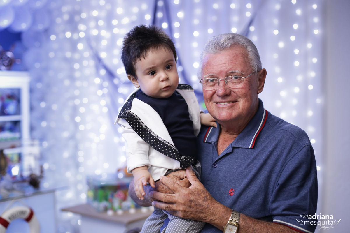 Festa com tema fundo do Mar, do Tomás, registro da fotografa Adriana Mesquita