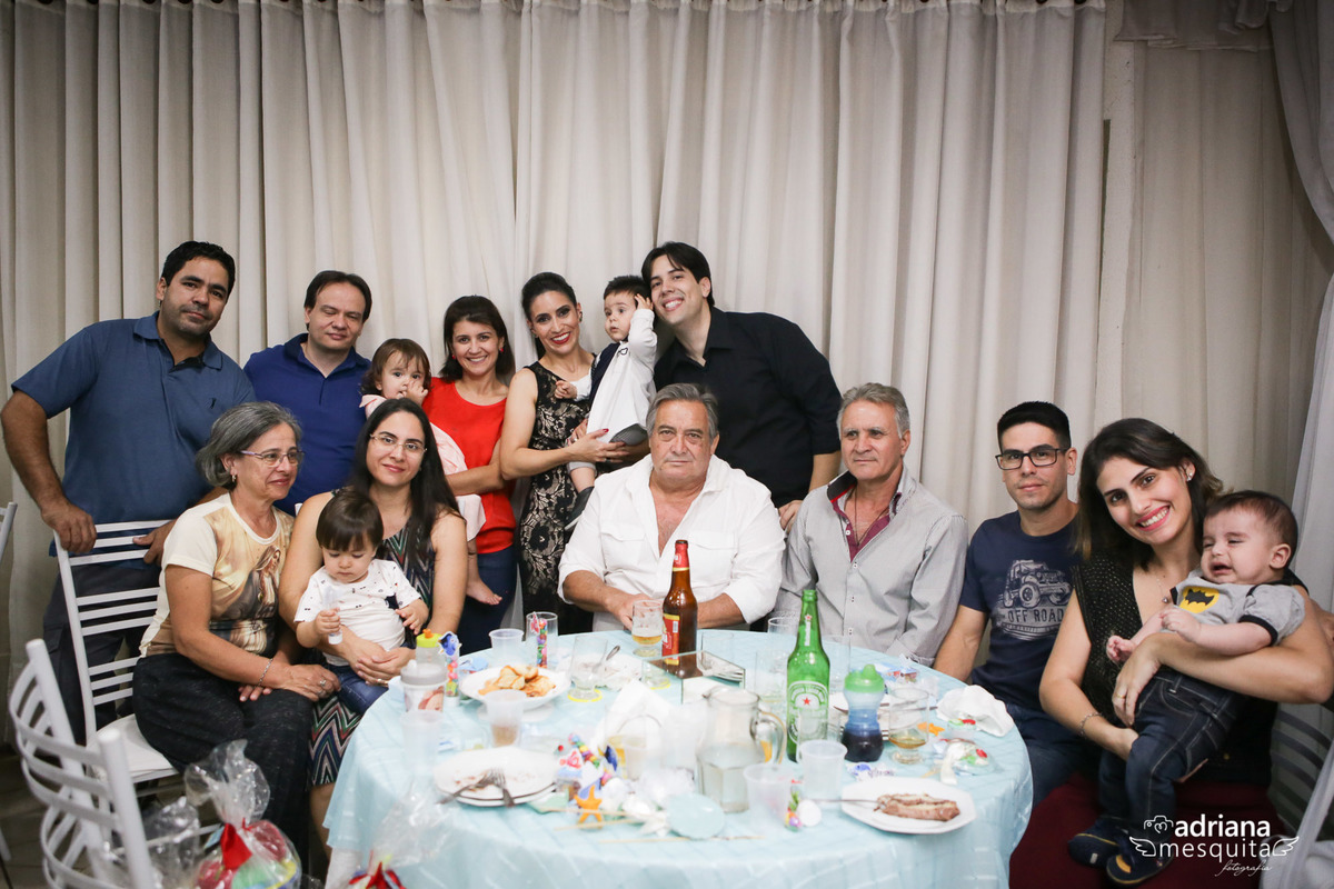 Festa com tema fundo do Mar, do Tomás, registro da fotografa Adriana Mesquita