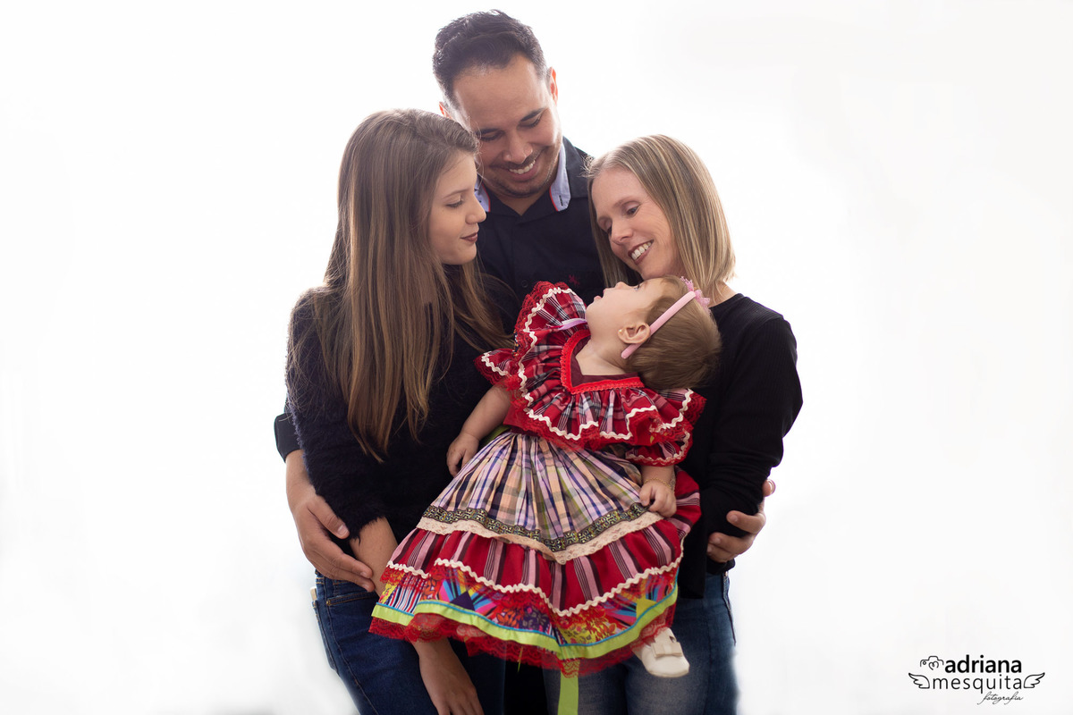 Ensaio Junino no estudio, com a fotografa Adriana Mesquita
